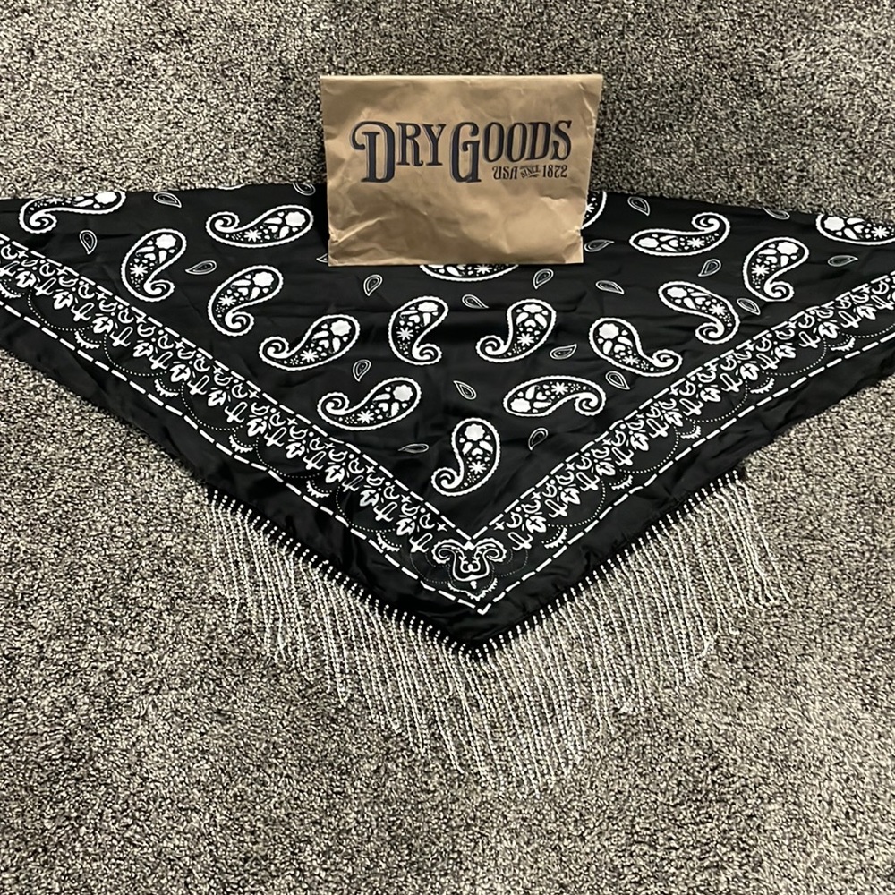 Bedazzled Silk Bandana